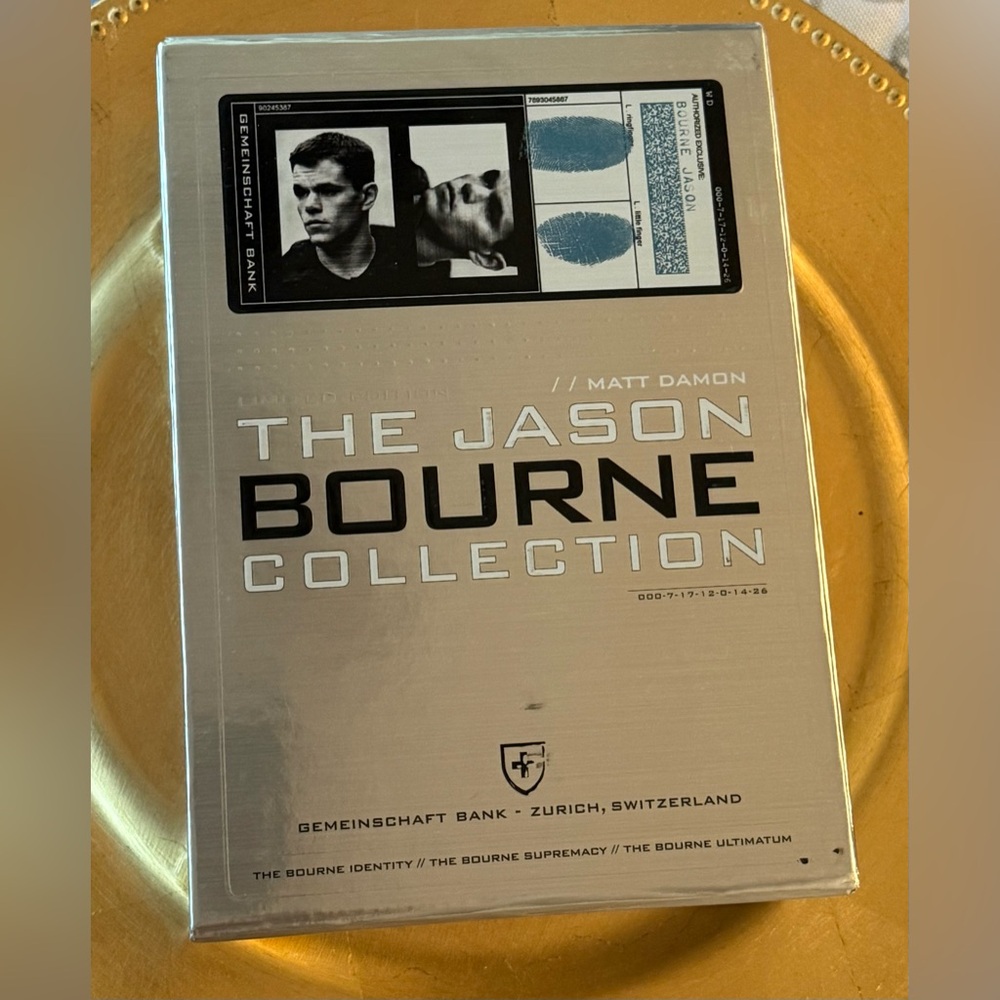 Jason Bourne Collection Silver Box Set